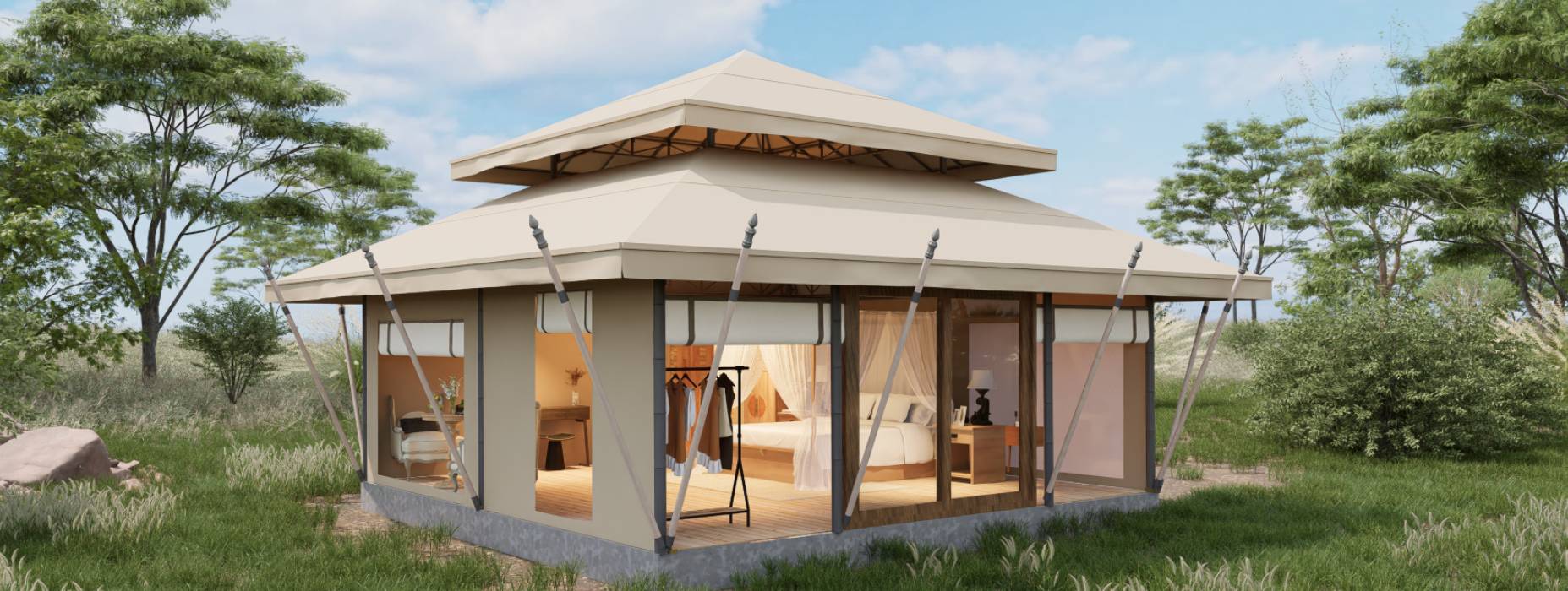 江川县户外野奢帐篷